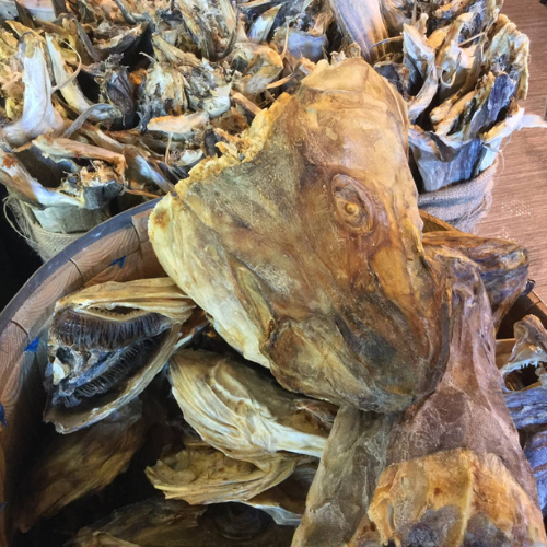Dried Stockfish Head