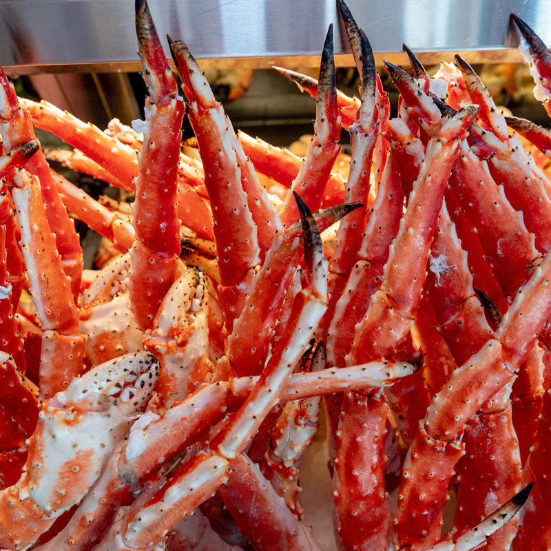Bulk Crab Legs for Sale packed for international export